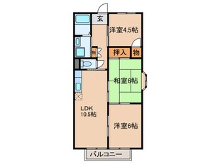 プラネットハウスの物件間取画像